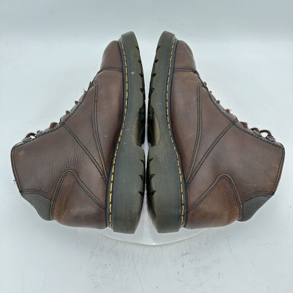 Dr. Martens Men Size 10 8A07 Brown Leather Oiled Resistant Low Ankle Boot - Picture 6 of 11